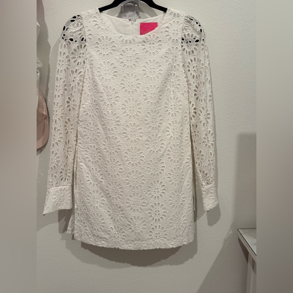 Lilly Pulitzer Aisha Eyelet Romper